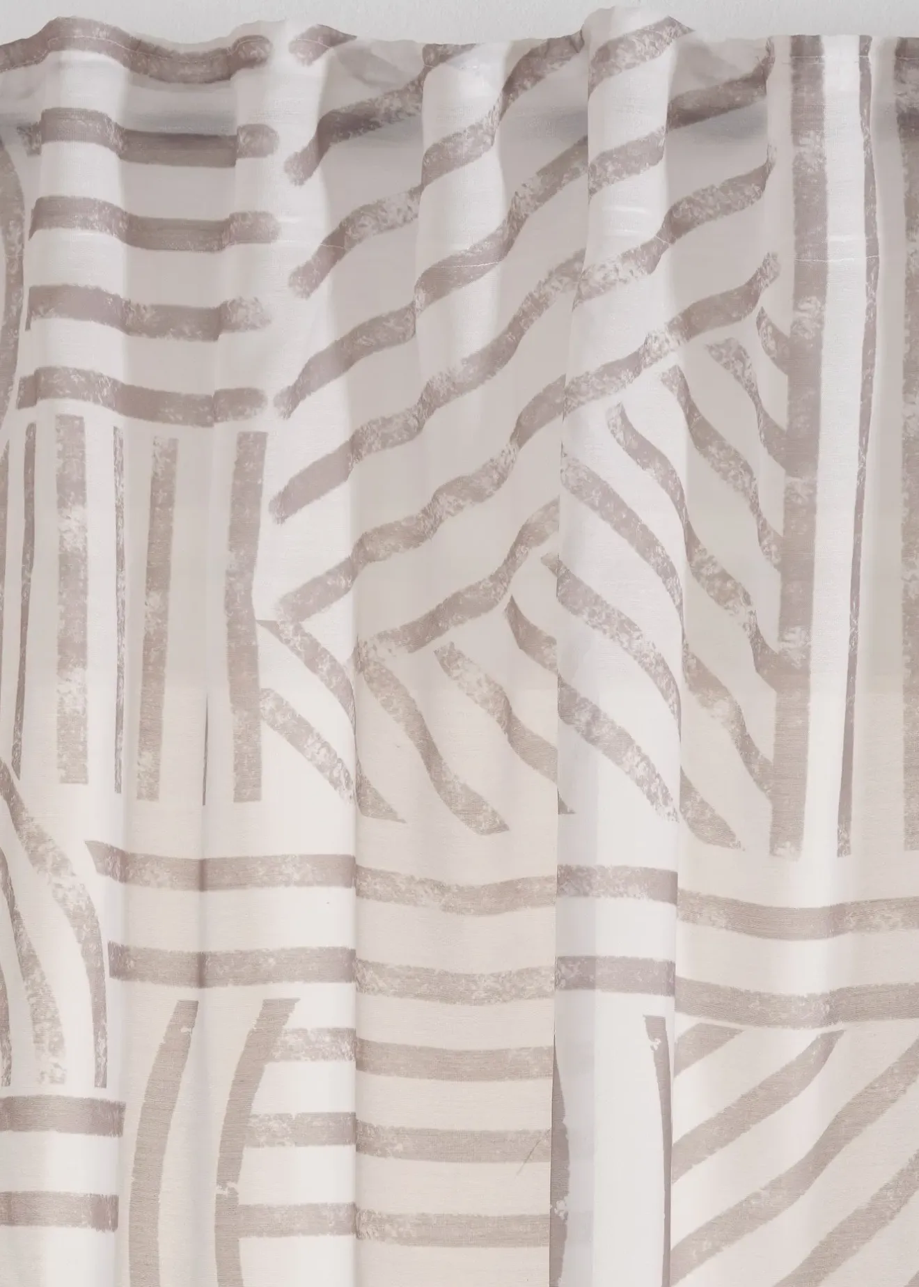 bonprix Voilage à imprimé graphique (1 pce)| Salon·Rideaux & Voilages|Voilages