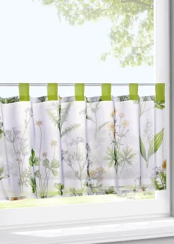 bonprix Voilage à imprimé végétal| Vitrages/Brise-Bise|Rideaux & Stores