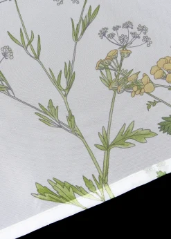 bonprix Voilage à imprimé végétal| Vitrages/Brise-Bise|Rideaux & Stores