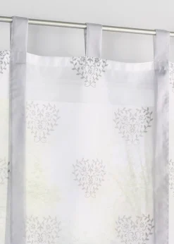 bonprix Voilage à nouer imprimé cœur| Stores