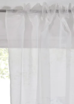 bonprix Salon·Rideaux & Voilages|Voilages|Voilage (1 pce.) à imprimé fleurs contenant du polyester recyclé