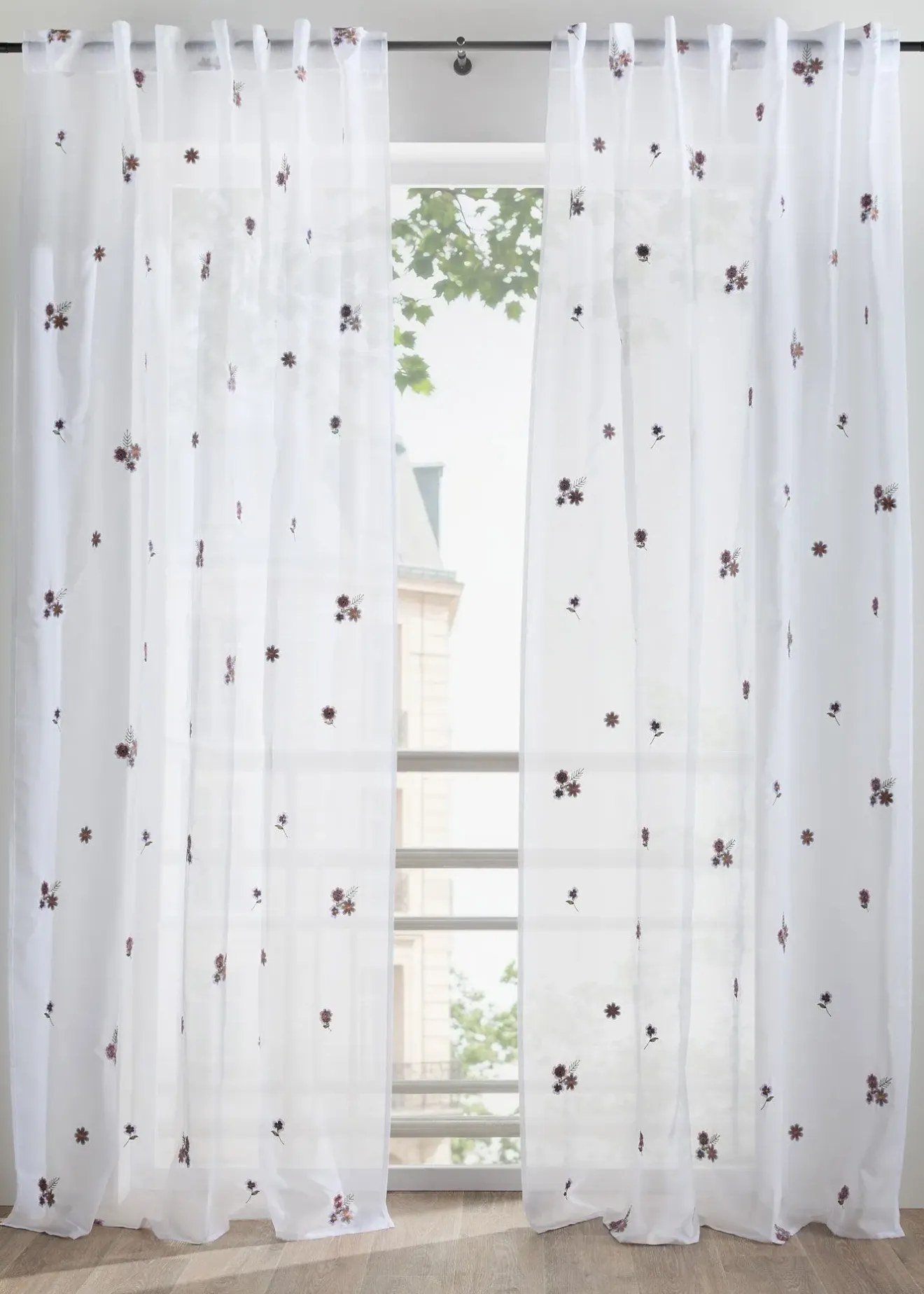 bonprix Voilage avec broderies (1 pce)| Salle À Manger·Voilages & Stores Bateaux|Salon·Rideaux & Voilages