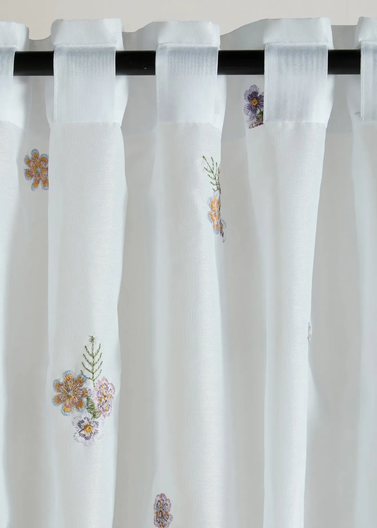 bonprix Voilage avec broderies (1 pce)| Salle À Manger·Voilages & Stores Bateaux|Salon·Rideaux & Voilages