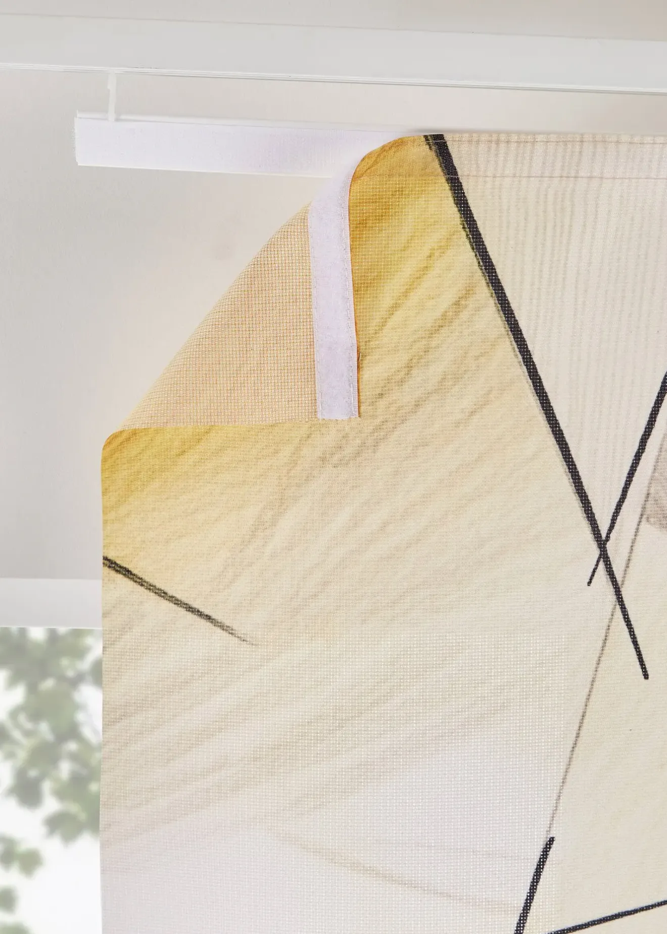 bonprix Voilage coulissant à imprimé rétro (1 pce)| Salle À Manger·Voilages & Stores Bateaux|Panneaux Coulissants