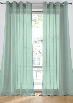 bonprix Voilage en batiste texturée (1 pce)| Salle À Manger·Voilages & Stores Bateaux|Salon·Rideaux & Voilages