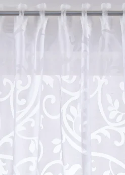 bonprix Salon·Rideaux & Voilages|Voilages|Voilage en dévoré à motif sarments (1 pce.)