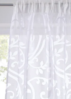 bonprix Salon·Rideaux & Voilages|Voilages|Voilage en dévoré à motif sarments (1 pce.)