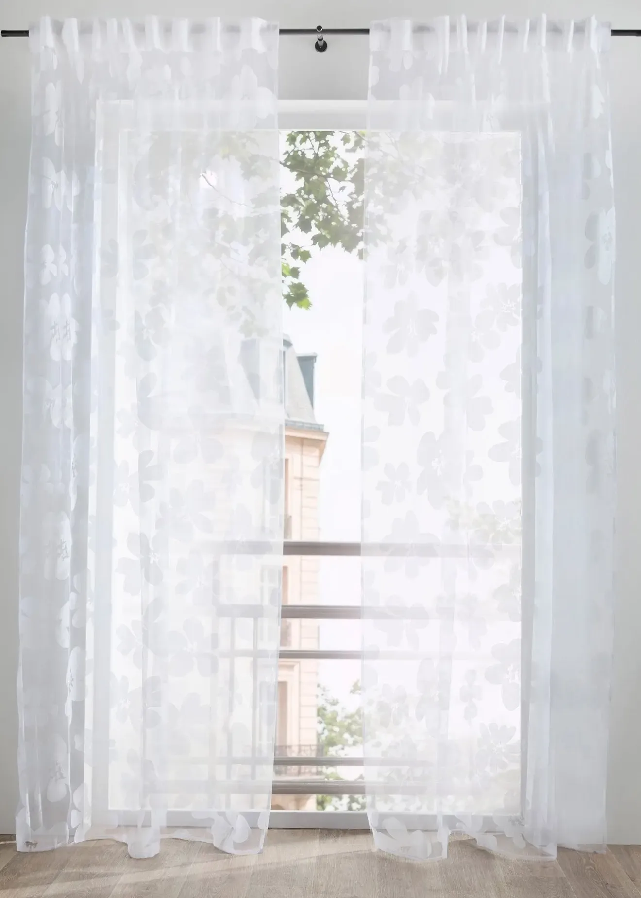 bonprix Salle À Manger·Voilages & Stores Bateaux|Salon·Rideaux & Voilages|Voilage en dévoré (1 pce)