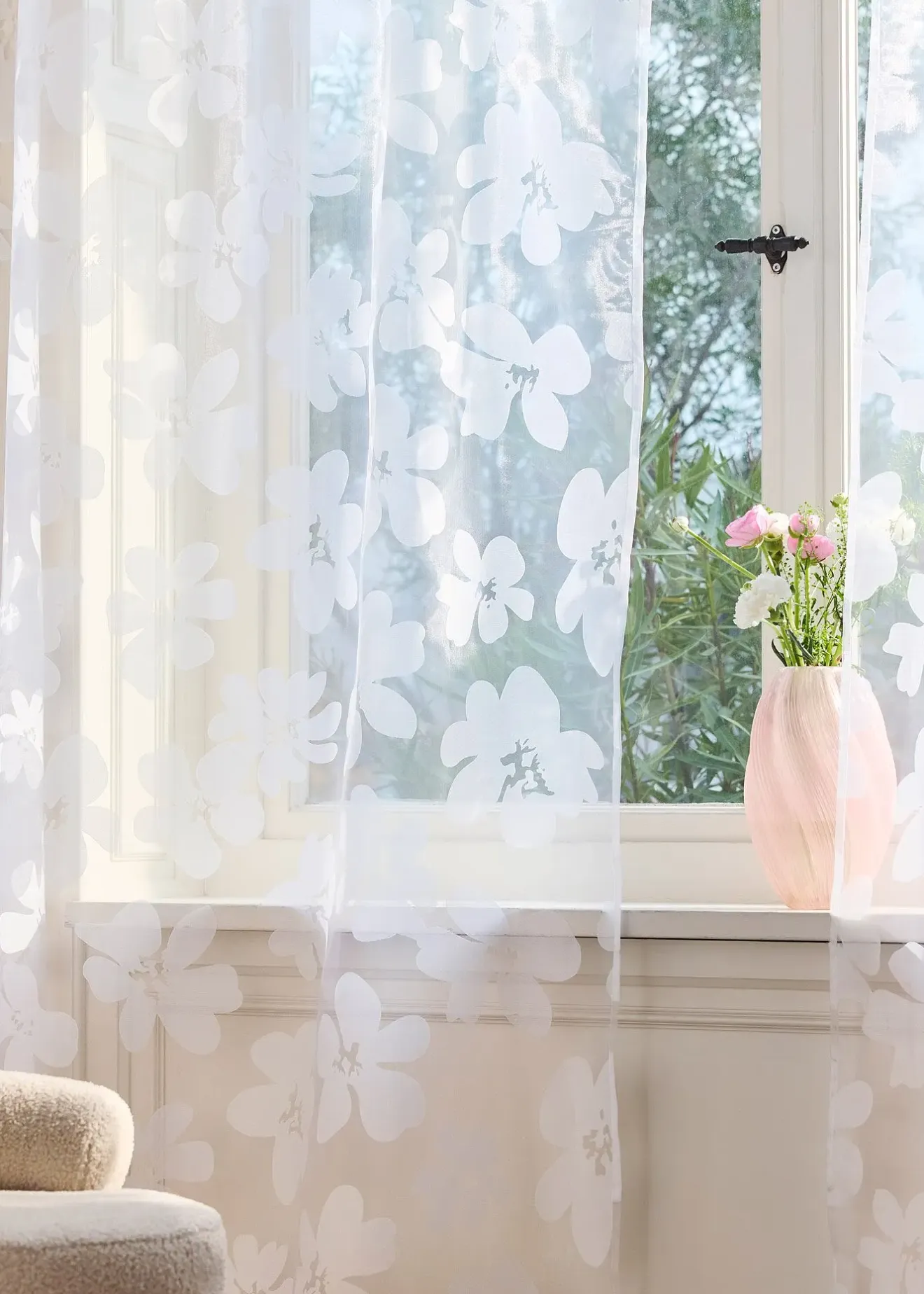 bonprix Salle À Manger·Voilages & Stores Bateaux|Salon·Rideaux & Voilages|Voilage en dévoré (1 pce)