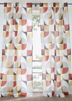 bonprix Voilage en polyester recyclé (1 pce)| Salle À Manger·Voilages & Stores Bateaux|Salon·Rideaux & Voilages