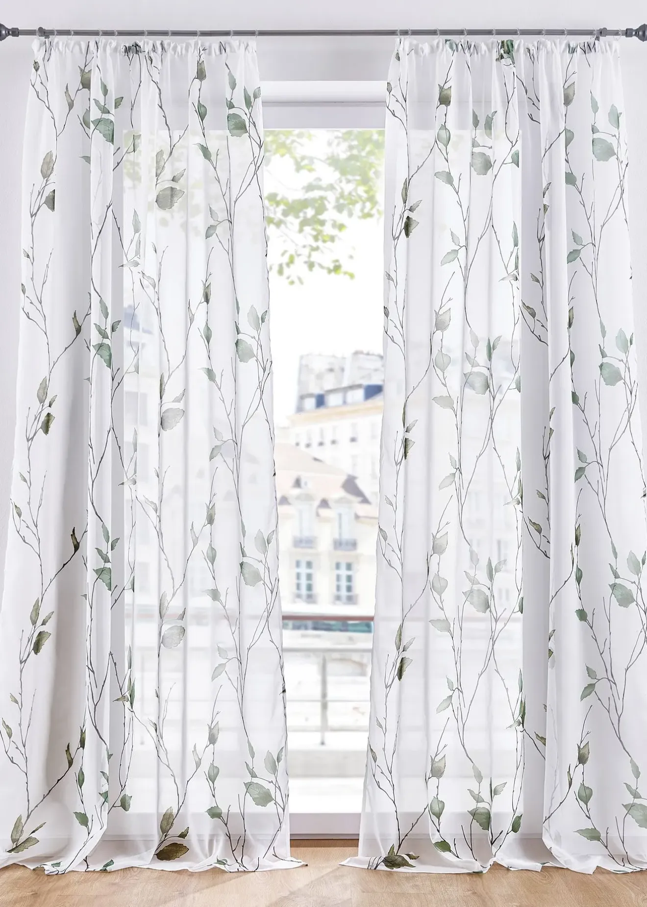 bonprix Voilages|Voilage en tissu léger (1 pce)