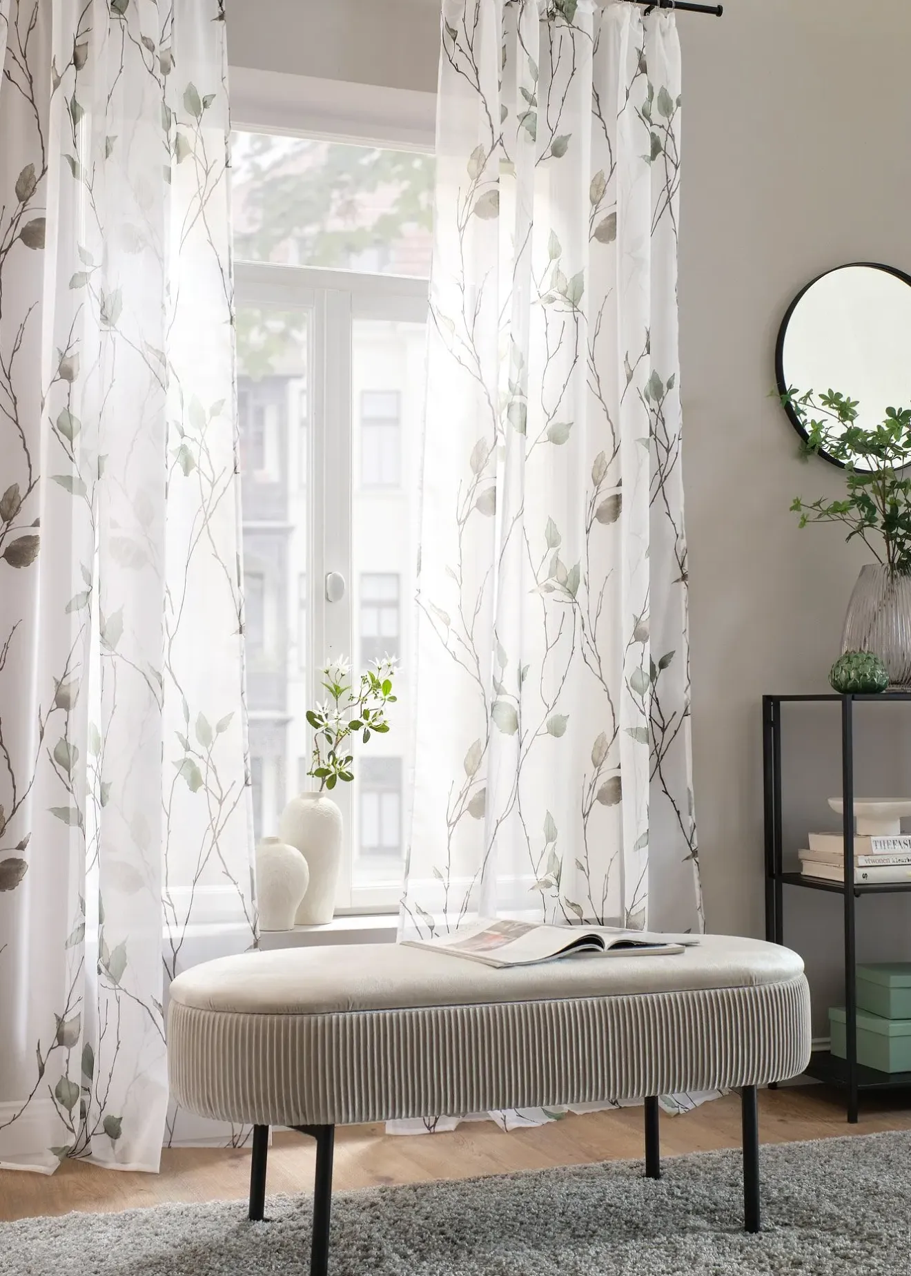 bonprix Voilages|Voilage en tissu léger (1 pce)