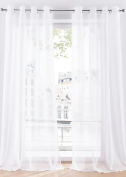 bonprix Voilage finement texturé (1 pce), aussi en XXL| Voilages