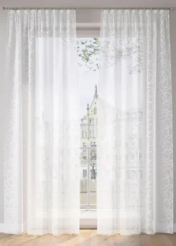 bonprix Voilage imprimé (1 pce)| Salle À Manger·Voilages & Stores Bateaux|Voilages