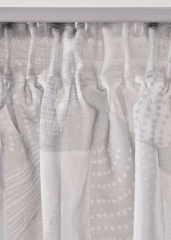 bonprix Salon·Rideaux & Voilages|Voilages|Voilage imprimé (1 pce) avec polyester recyclé