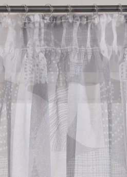 bonprix Salon·Rideaux & Voilages|Voilages|Voilage imprimé (1 pce) avec polyester recyclé