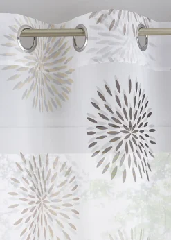 bonprix Voilage imprimé cercles (1 pce), aussi en XXL| Salle À Manger·Voilages & Stores Bateaux|Salon·Rideaux & Voilages