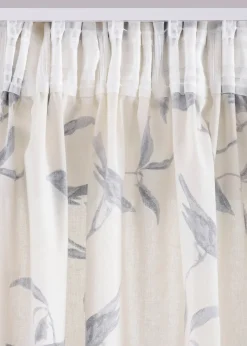 bonprix Voilage imprimé oiseau (1 pce.)| Salon·Rideaux & Voilages|Rideaux Classiques