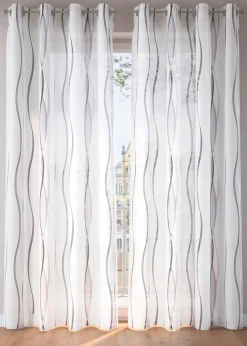 bonprix Voilages|Voilage imprimé vagues (1 pce)