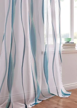 bonprix Voilages|Voilage imprimé vagues (1 pce)