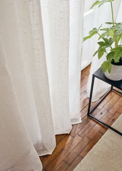 bonprix Voilage texturé (1 pce), nombreuses tailles| Salle À Manger·Voilages & Stores Bateaux|Salon·Rideaux & Voilages