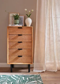 bonprix Voilage texturé (1 pce), nombreuses tailles| Salle À Manger·Voilages & Stores Bateaux|Salon·Rideaux & Voilages