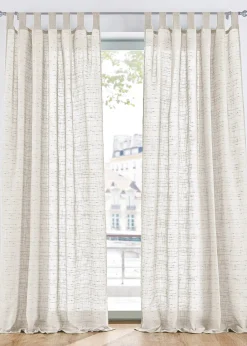 bonprix Voilage texturé (1 pce), nombreuses tailles| Salle À Manger·Voilages & Stores Bateaux|Salon·Rideaux & Voilages