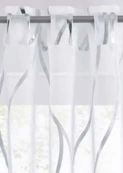 bonprix Voilage transparent à imprimé brillant (1 pce)| Salon·Rideaux & Voilages|Voilages