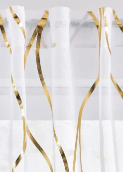 bonprix Salon·Rideaux & Voilages|Voilages|Voilage transparent à imprimé brillant (1 pce)