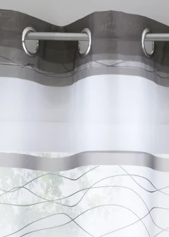 bonprix Voilage transparent à rayures horizontales (1 pce)| Voilages