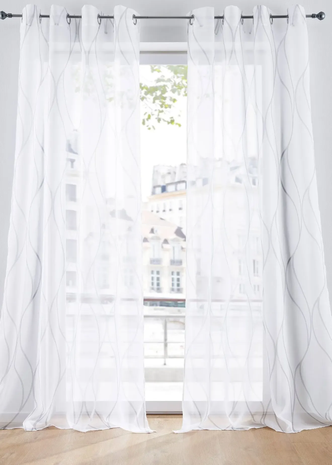 bonprix Voilage vagues (1 pce), aussi en XXL| Voilages