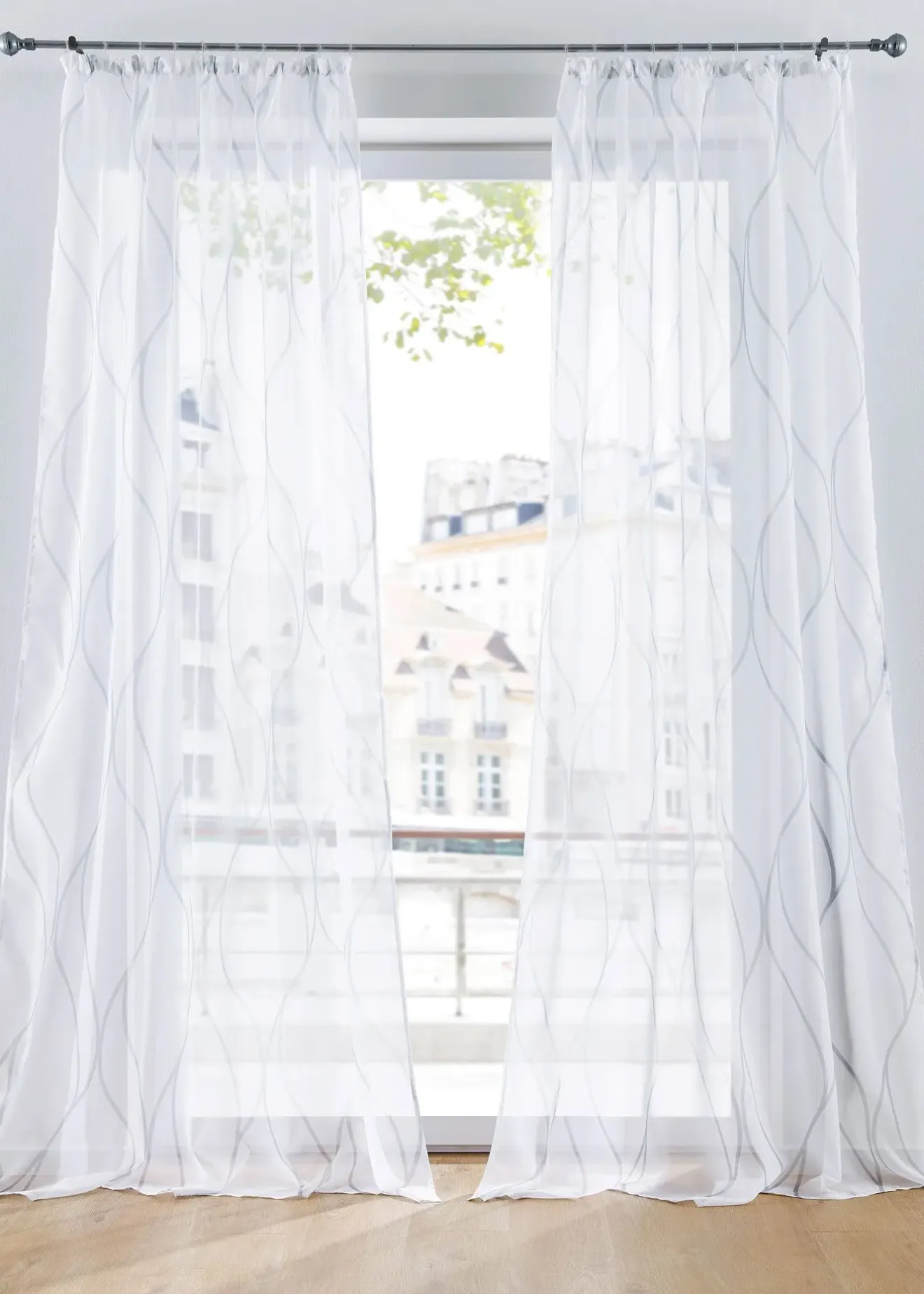 bonprix Voilage vagues (1 pce), aussi en XXL| Voilages