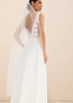 Femme bonprix Écharpes & Foulards|Voile de mariée en matière transparente