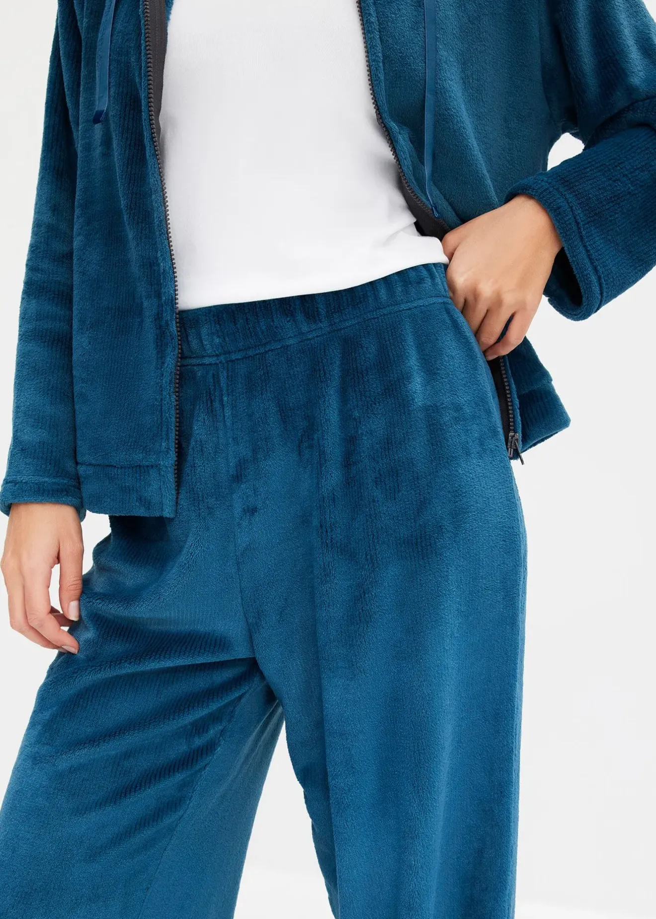 Femme bonprix Homewear|Lingerie Nuit|Vêtement d'intérieur en polaire douce